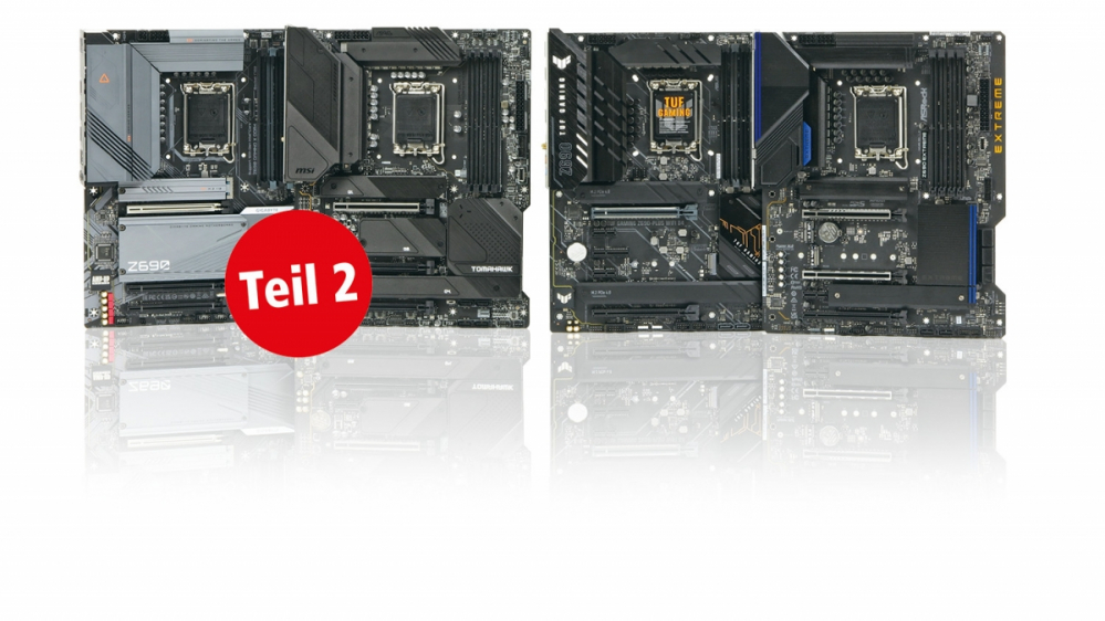  Vergleich: Vier günstigere Z690-Mainboards im neuen Testparcours