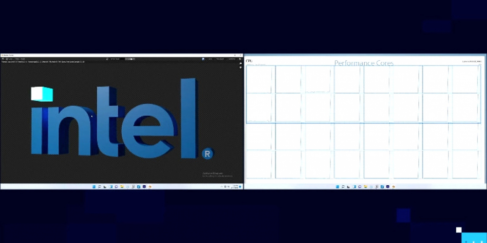 Raptor Lake Demo: Intel zeigt Auslastung mit Adobe Premiere und Blender (1)