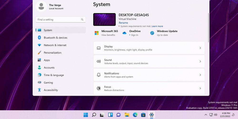 Windows 11: Wasserzeichen erscheint auf PCs mit nicht unterstützer Hardware (1)