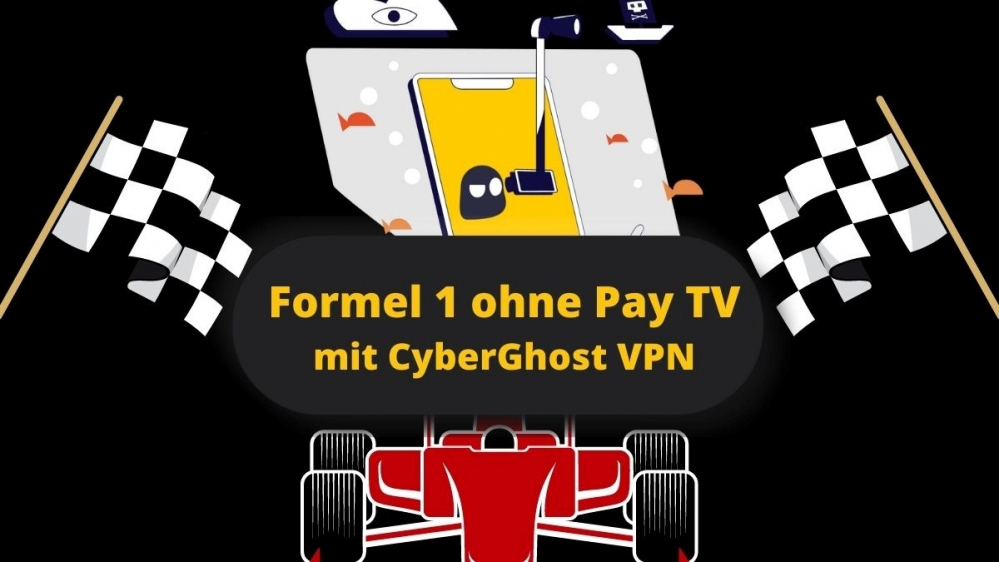 CyberGhost VPN für nur 1,99 Euro pro Monat: Jetzt Formel 1 ohne Pay-TV genießen!