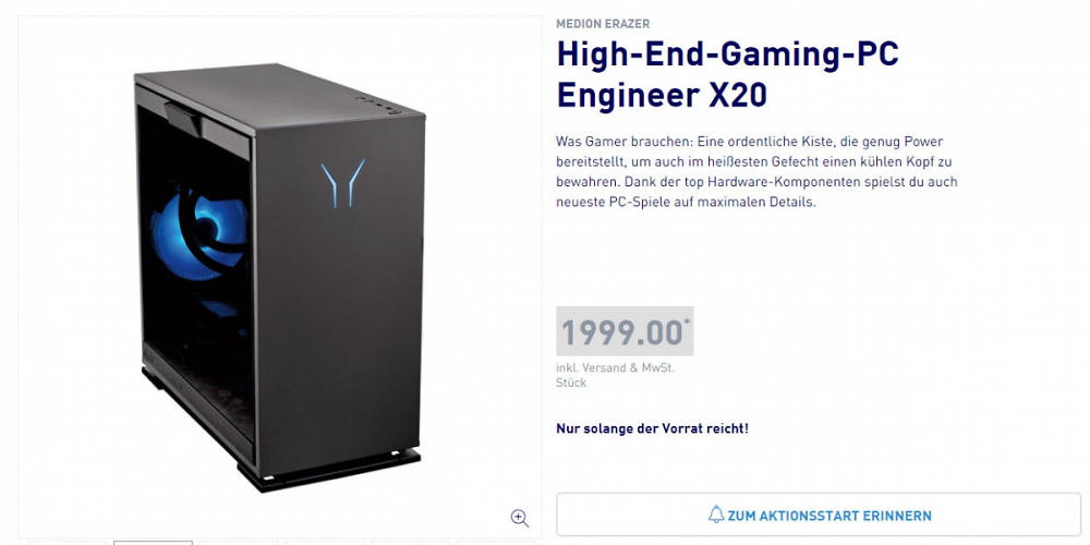Neue Aldi-PCs: Gleich zwei neue Systeme im Anmarsch