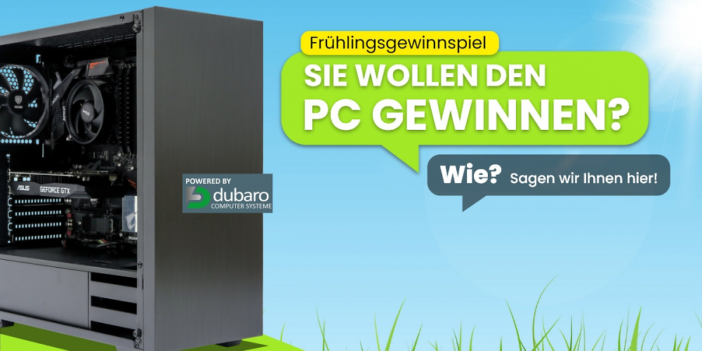 PC abstauben! Feiert den Frühlingsbeginn mit einem fetten Frühlingsgewinn! (2)