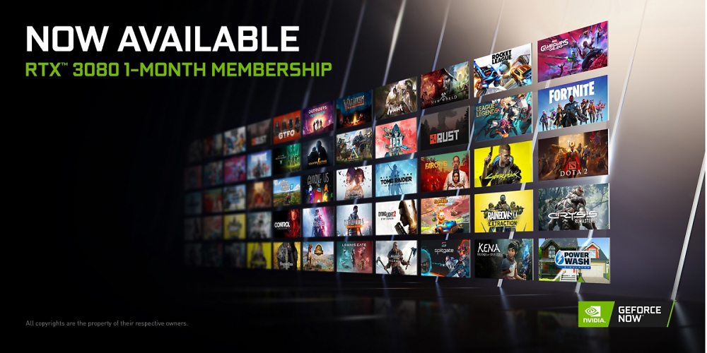 Geforce Now: RTX-3080-Streaming kostet im Abo 20 Euro monatlich