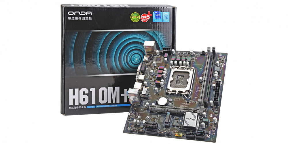 Der Hersteller Onda hat das erste Mainboard mit LGA1700-Sockel herausgebracht, was DDR4- und DDR5-Unterstützung bietet – allerdings im Single-Channel. (5)