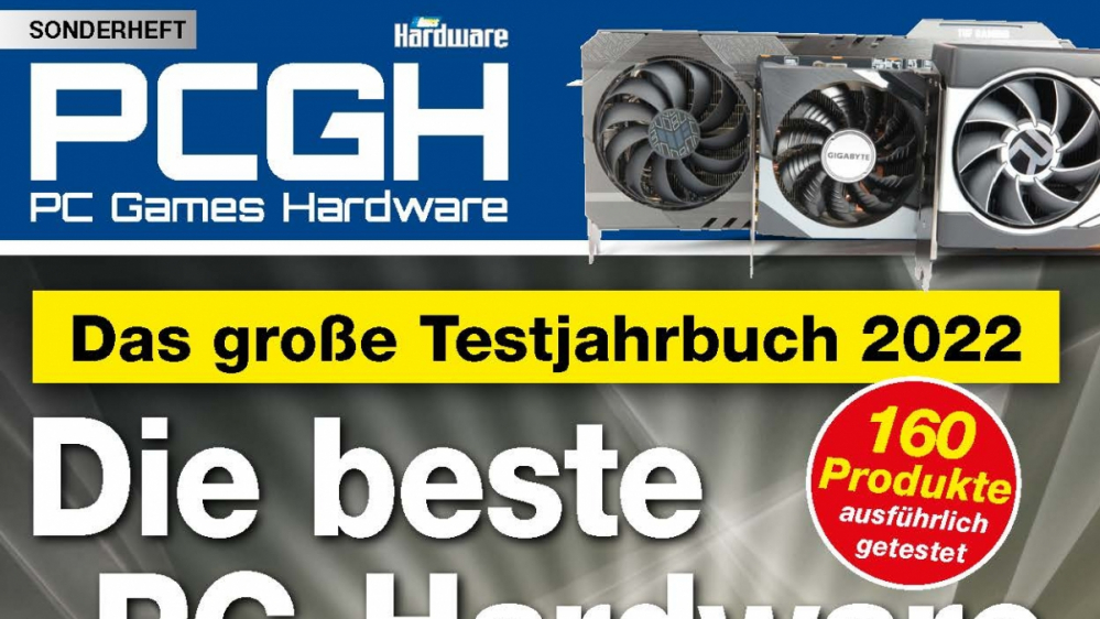 Jetzt im Handel oder als Download: PCGH-Sonderheft "Die beste PC-Hardware 2022"