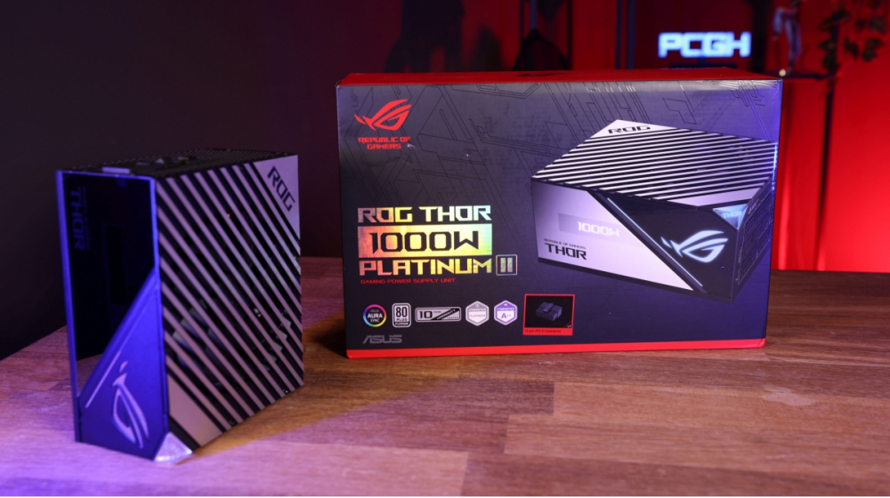Asus ROG Thor Platinum 2: Wie schlägt sich das Netzteil mit OLED-Display im Test?