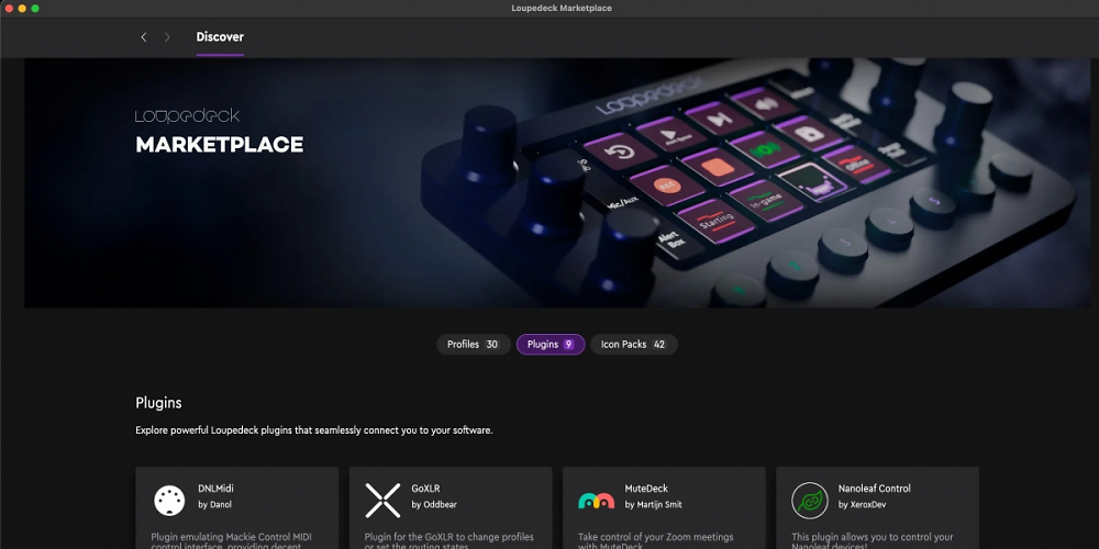 Loupedeck Marketplace (1)