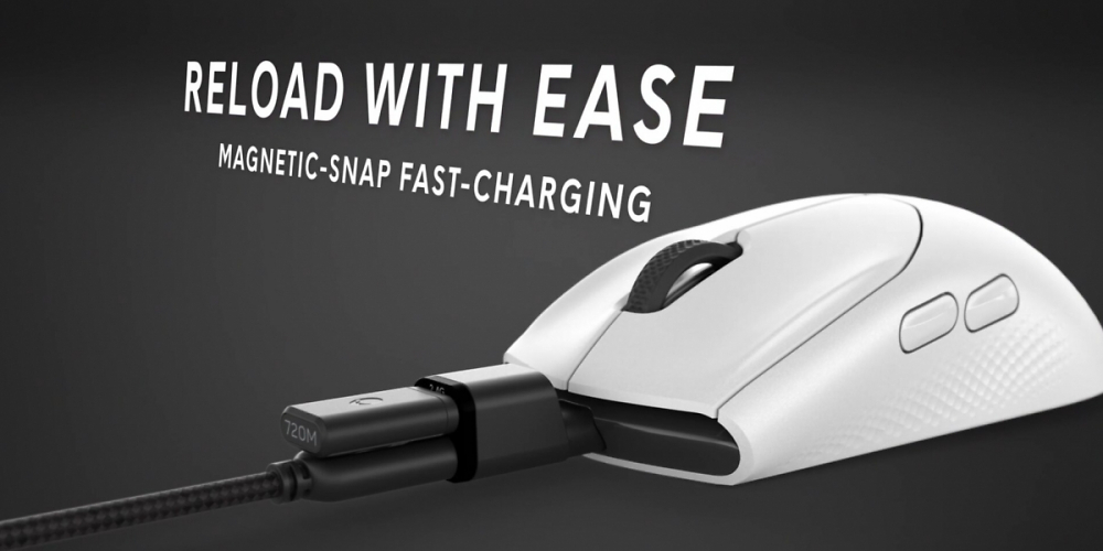 Alienware AW720M Wireless magnetisches Anschlusskabel mit Funk-Empfänger