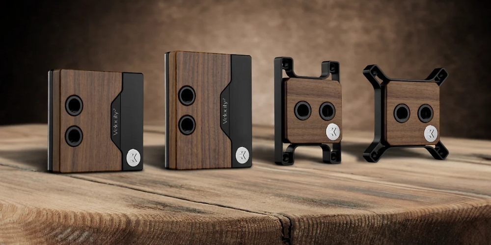 Wasser und Holz: EKWB präsentiert CPU-Wakü mit Walnuss.