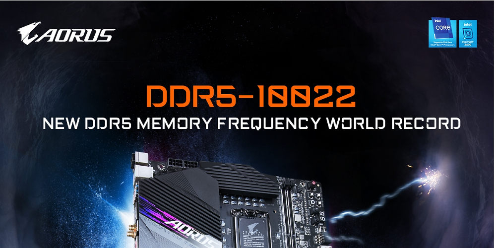 Overclocking-Rekord: Gigabyte schlägt MSI mit DDR5-10022