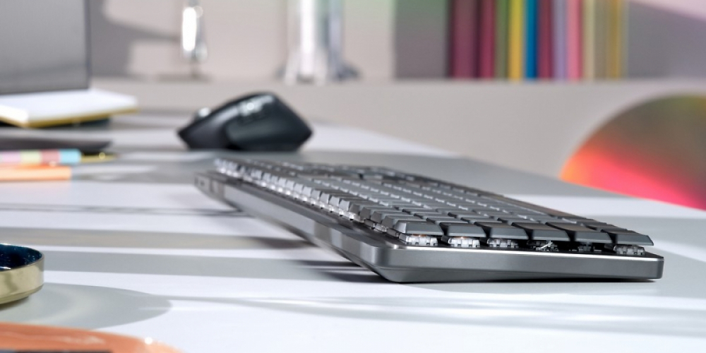 Logitech MX: 2 flache, mechanische Tastaturen zur neuen ergonomischen Maus (6)
