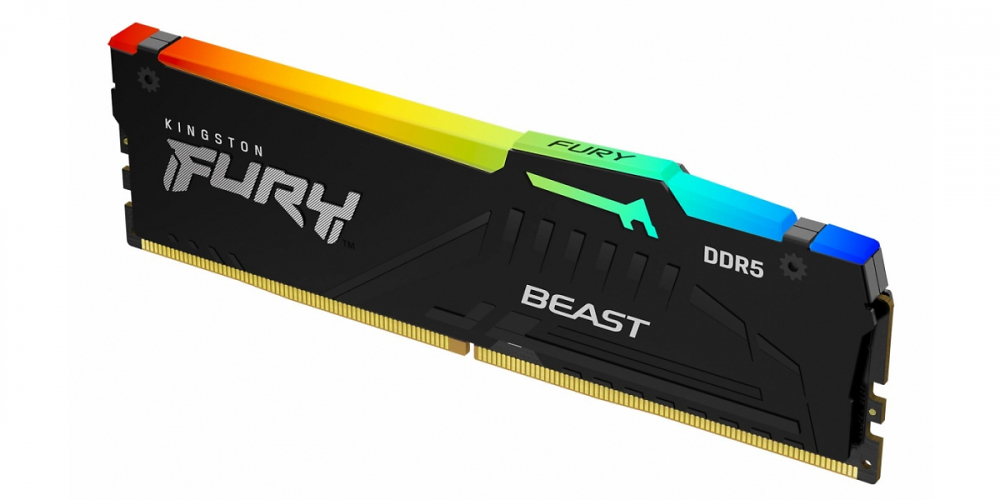 Fury Beast: Kingstons Rekord-DDR5-RAM jetzt auch mit RGB.