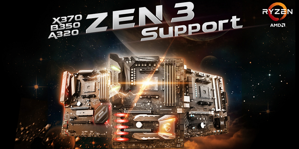 Zen-3-Unterstützung von MSI.