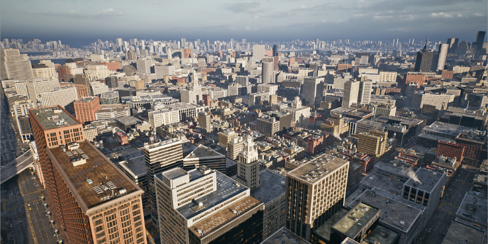 The Matrix Awakens Megacity