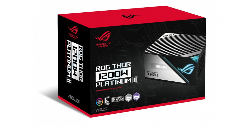 Asus ROG: Neues Netzteil Thor 1200W Platinum II für RTX 4000 und Co.