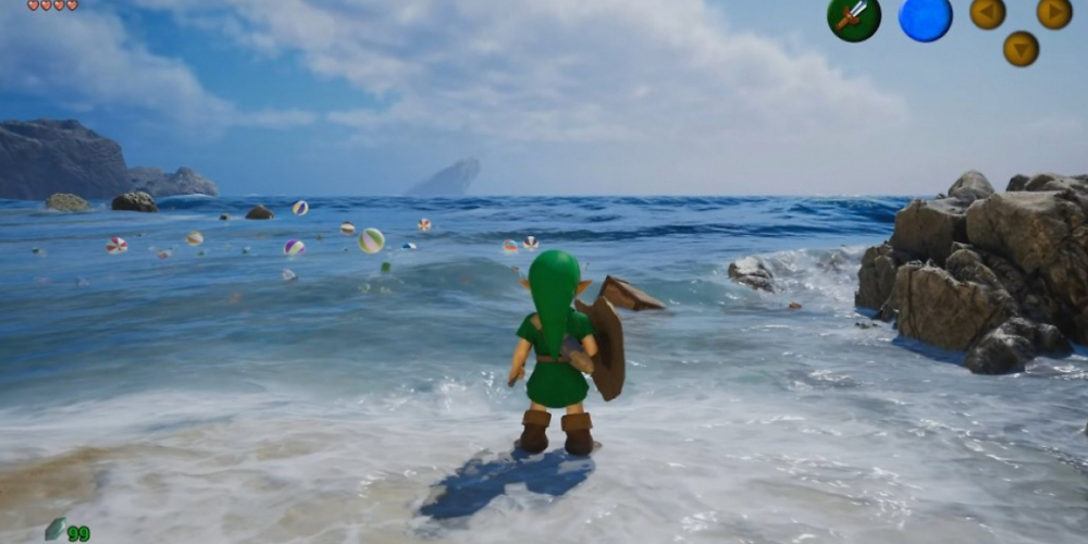 Zelda Ocarina of Time: Neues Video zum Fan-Remake mit Unreal Engine 5 (1)
