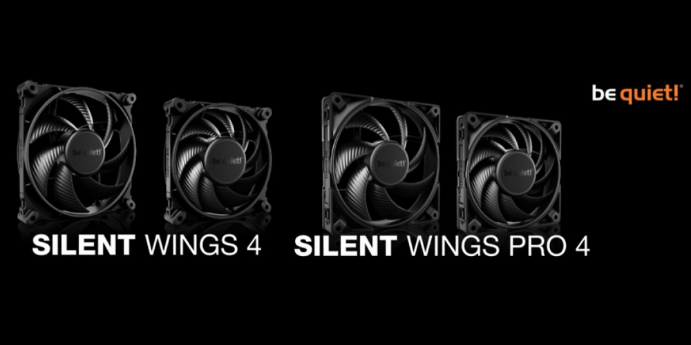 Silent Wings 4: Be Quiet verspricht neue Höchstwerte bei Luftstrom und -druck