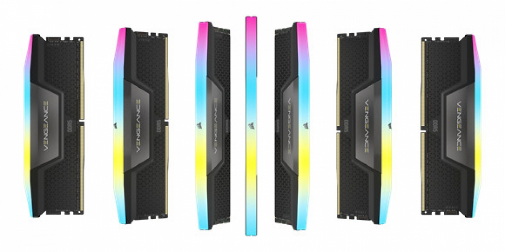 DDR5-RAM: Corsair präsentiert neue Vengeance-RGB-Module in Schwarz und Weiß