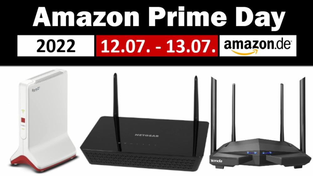 Prime Day mit AVM Rabatte auf WLANRouter, Adapter und Amazon Eero von