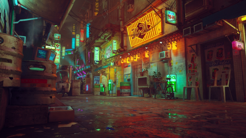 Stray im Technik-Test: Liebenswert fluffiges Cyber-Catventure mit Unreal Engine