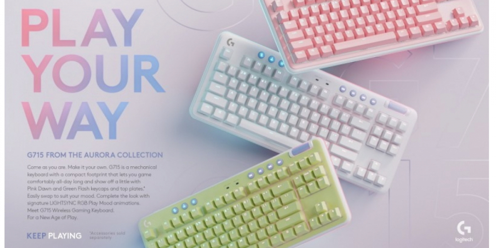 Logitech G Aurora: Geschlechtsübergreifende Produkt-Kollektion vorgestellt (1)