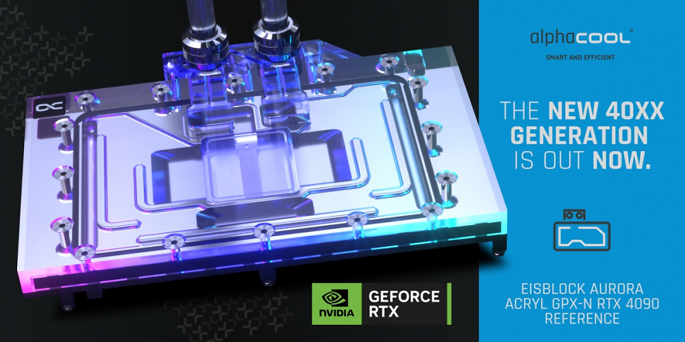 Geforce RTX 4090: Alphacool bringt aktualisierten Wasserkühler auf den Markt