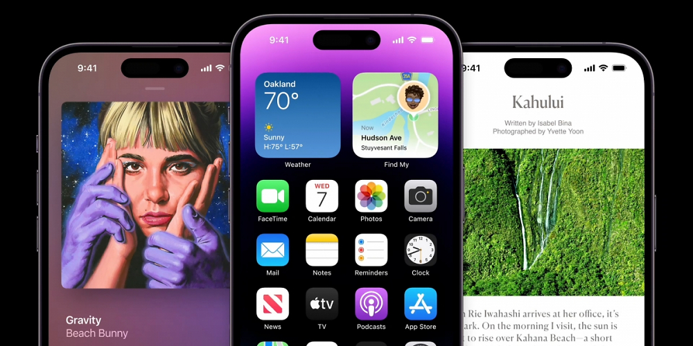 iPhone 14 Pro mit Dynamic Island