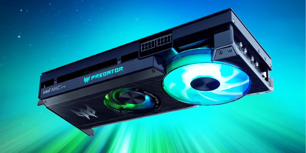 Mit der Intel Arc A770 BiFrost wagt Acer offenbar den Markteinstieg bei Desktop-Grafikkarten. Zeitgleich wurden Custom-Modelle von Asrock und Gunnir ausgestellt.