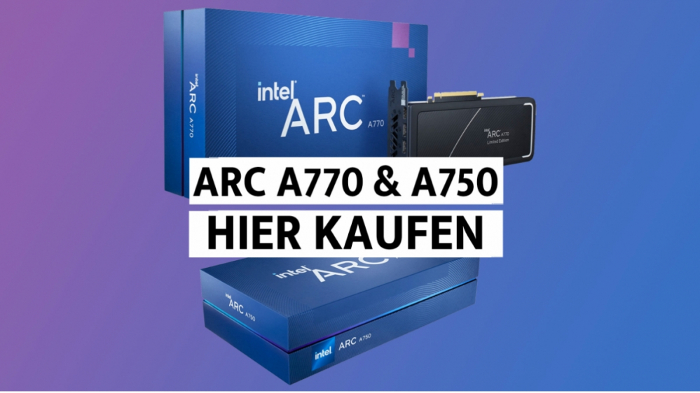 Intel Arc A770 A750 Kaufen Jetzt Erste Custom Grafikkarte Erh ltlich 