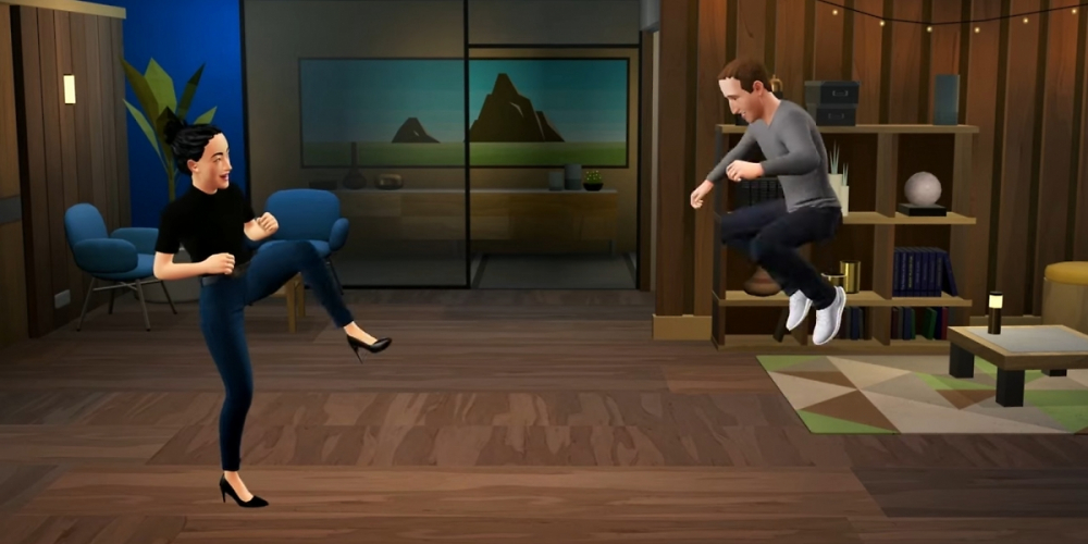 Metaverse: Zuckerbergs Bein-Animationen in Horizon Worlds waren nicht echt