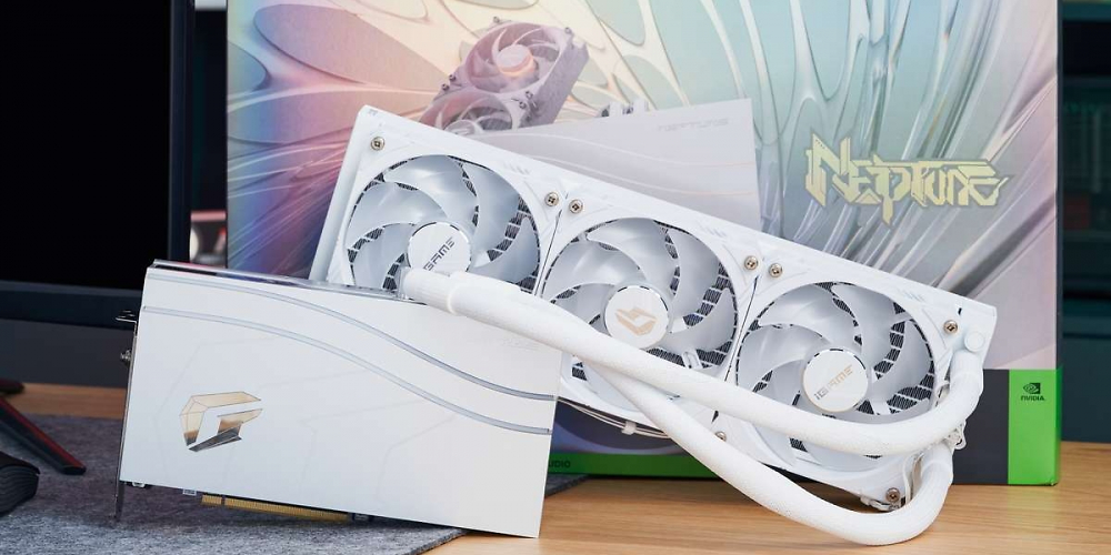 Colorful hat seine wassergekühlte Geforce RTX 4090 Neptune aus der iGame-Serie vorgestellt, die mit einer maximalen TGP von 630 W zum Übertakten aufwartet.