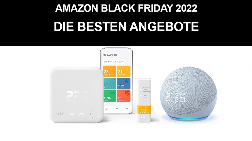 Amazon Black Friday: Energiekosten sparen mit smarten Thermostaten, Alexa & Co.