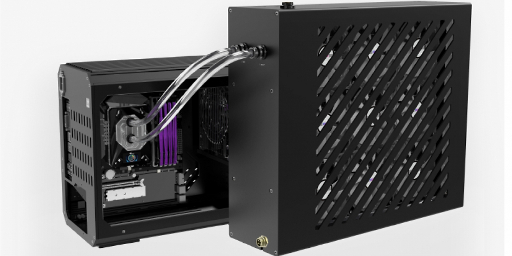 Bykski B-1080-CEC-X: Gigantische 1080mm-Wasserkühlung soll 2.000 W kühlen können