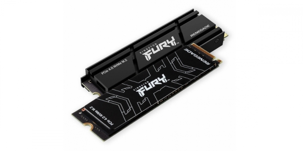 Kingston Fury: Renegade-SSDs für PC und PS5 jetzt auch mit großem Kühlkörper