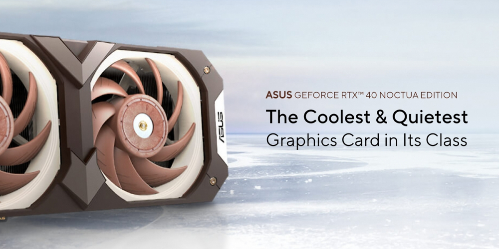 Geforce RTX 4000 in Braun: Asus und Noctua sollen wieder gemeinsame Grafikkarte planen