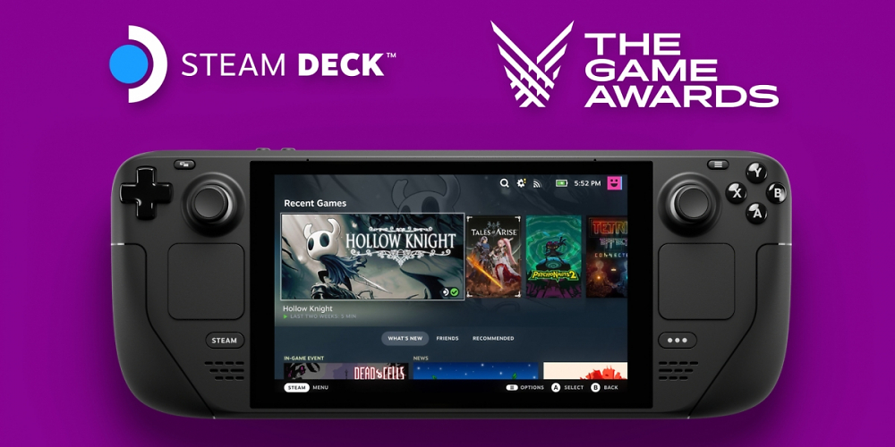 Während der diesjährigen Game Awards verlost Valve jede Minute ein Steam Deck - das Interesse an der Aktion ist nachvollziehbarerweise gigantisch.