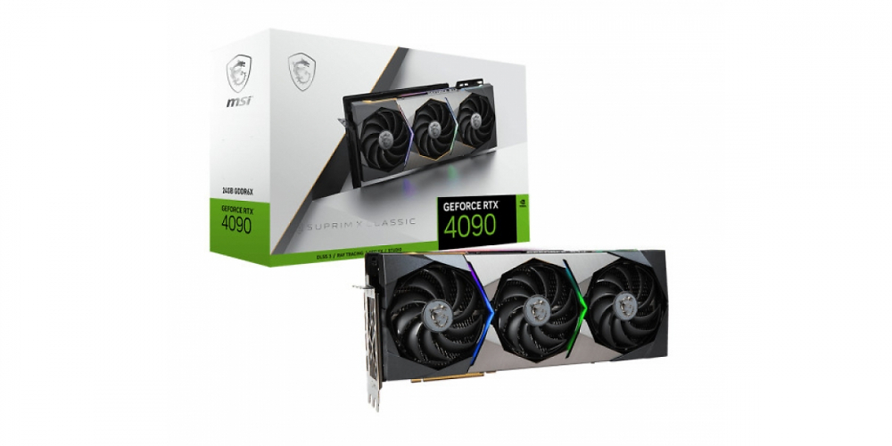 MSI Geforce RTX 4090 Suprim/X: Classic-Modell mit altem Kühler (5)