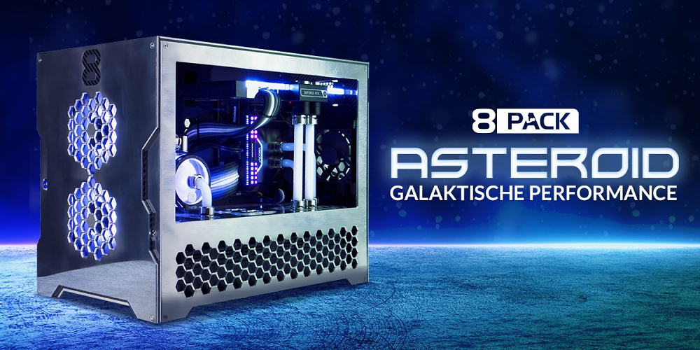 8Pack Asteroid MK2: Kleiner Premium-PC mit RTX 4090 und Core i9-13900KS für 12.400 Euro (1)