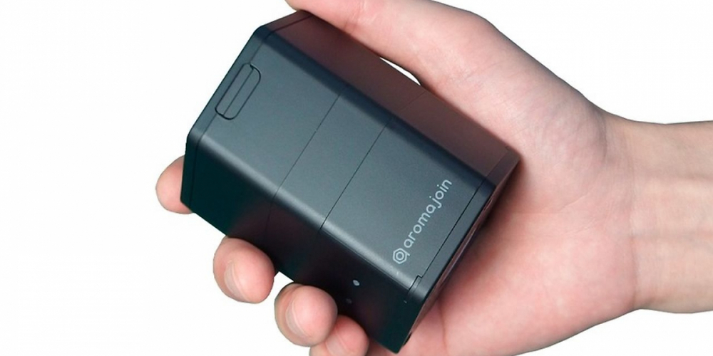 Mit dem Aroma Shooter lassen sich Spiele riechen.