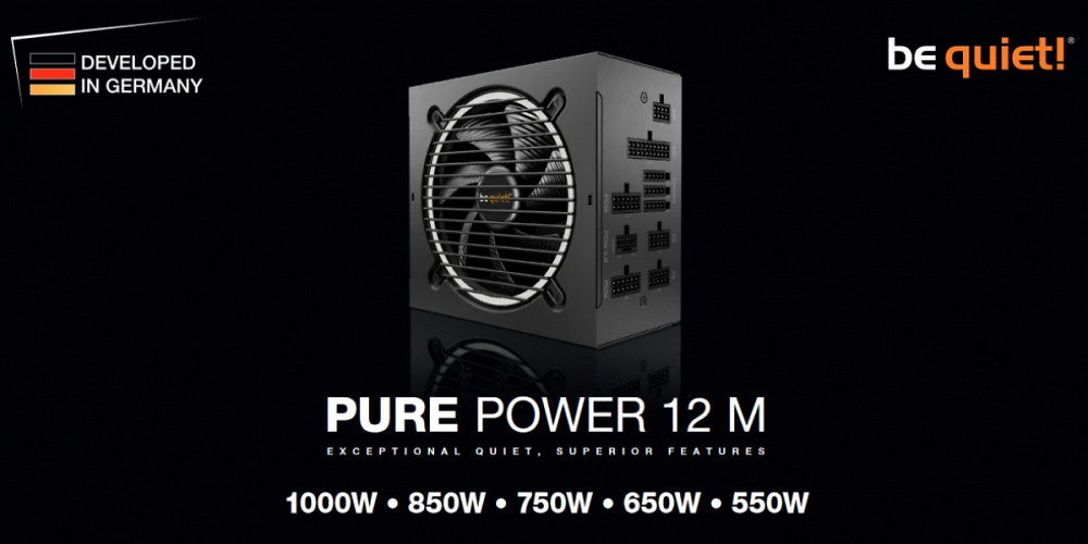 Be Quiet Pure Power 12 M: Fünf neue Gold-Netzteile mit ATX 3.0 bis 1.000 Watt (1)