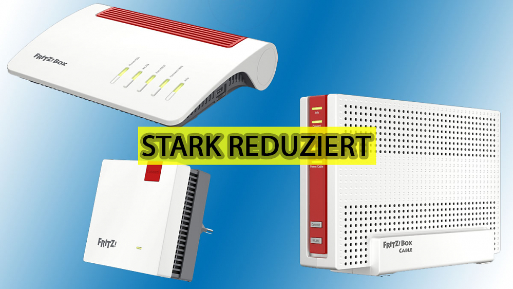 Fritz!Box jetzt stark reduziert: Modem, Router, WLAN-Repeater bei MediaMarkt