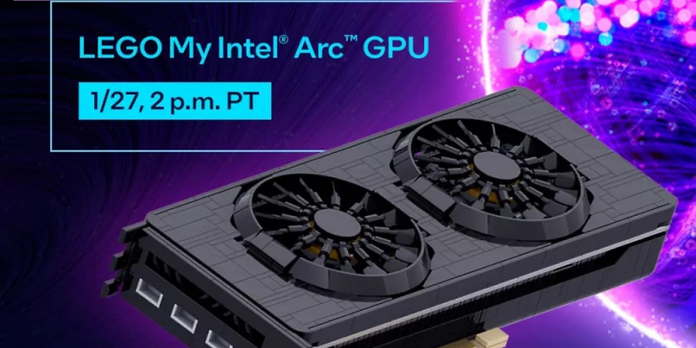 Intel Arc A750: Intel-Mitarbeiter zeigt Lego-Nachbau (1)