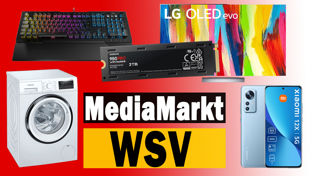 LG OLED TV bis 52% günstiger - auch SSD für PS5 & PC, Gaming-Zubehör & Smartphone mit Top-Rabatten im WSV bei MediaMarkt