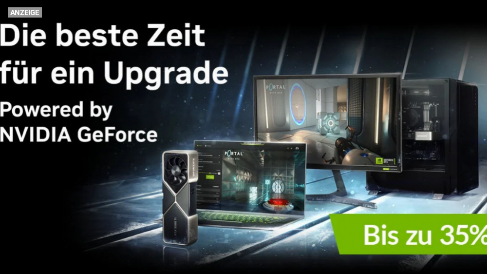 Geforce günstiger kaufen: Bis zu 35 % Rabatt auf Grafikkarte wie RTX 3060, Laptop, PC und Gaming-Monitor bei Alternate