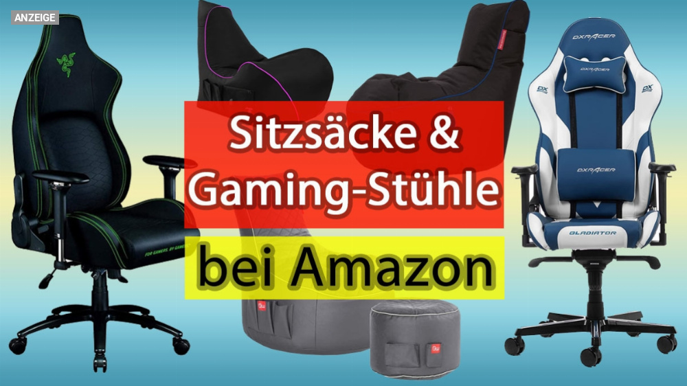 Sitzsack kaufen mit Rabatt - Alternative zum Gaming-Stuhl?