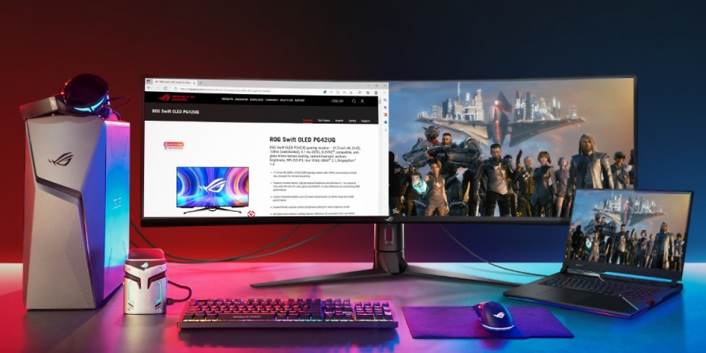 XG49WCR Smart KVM web