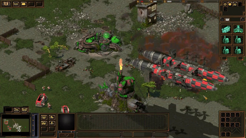 Retro-RTS D.O.R.F. über Logistik: Kriege werden nicht nur auf dem Schlachtfeld gewonnen