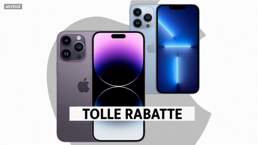 iPhone 14 bei Amazon jetzt viel günstiger als im Apple-Shop - iPhone 13 auch mit Top-Rabatten