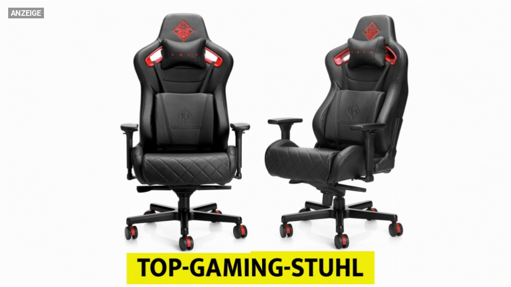 Top-Gaming-Stuhl mit 29 % Rabatt: HP Omen Citadel jetzt günstiger