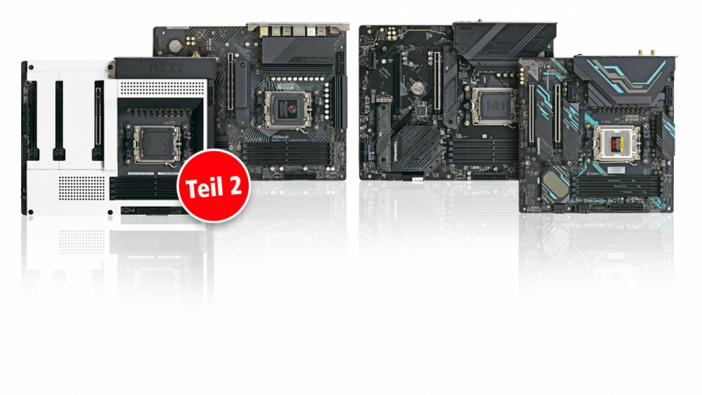  Vier weitere B650(E)-Mainboards im Test: Asrock, Biostar, MSI und NZXT